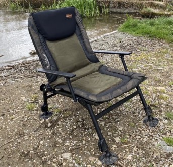 Крісло рибальське Anaconda Visitor Carp Recliner Chair - це компактне, зручне та. . фото 3
