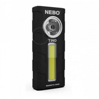 Nebo TiNO - це тонкий ергономічний кишеньковий ліхтар з робочим світлом C-O-B по. . фото 2