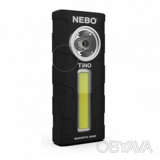 Nebo TiNO - це тонкий ергономічний кишеньковий ліхтар з робочим світлом C-O-B по. . фото 1