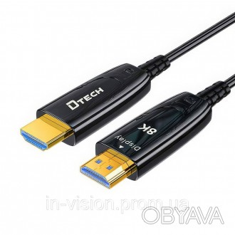 Кабель HDMI довжиною 20 м; стандарт HDMI 2.1; підтримка сигналів роздільної здат. . фото 1