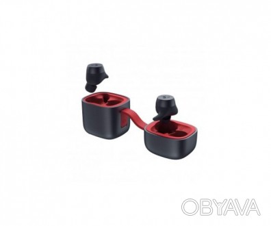 Навушники з мікрофоном TWS Havit HV-G1 Pro Bluetooth, чорно-червоні. . фото 1