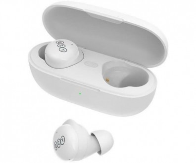 Навушники з мікрофоном Xiaomi TWS QCY T17 White. . фото 4