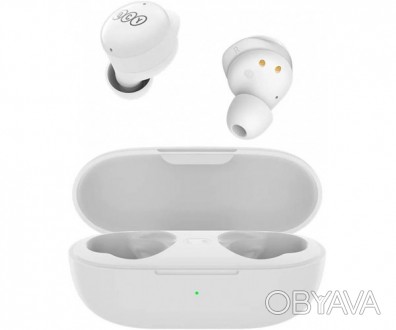 Навушники з мікрофоном Xiaomi TWS QCY T17 White. . фото 1