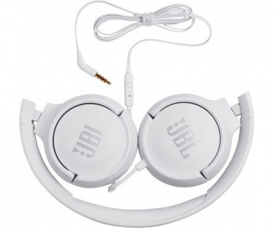 Навушники JBL T500 White (JBLT500WHT). . фото 5
