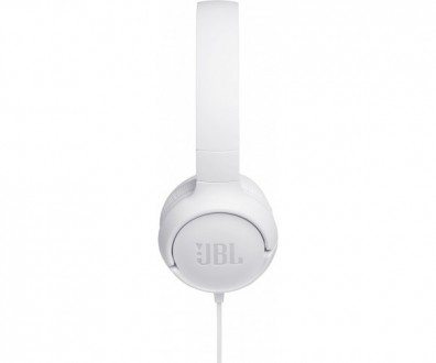 Навушники JBL T500 White (JBLT500WHT). . фото 3
