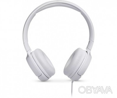 Навушники JBL T500 White (JBLT500WHT). . фото 1