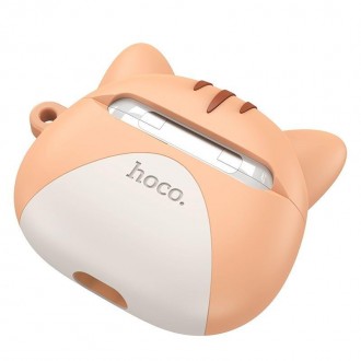 Бездротові дитячі навушники Bluetooth HOCO Cat EW46 в кейсі помаранчеві
Дитячі б. . фото 5