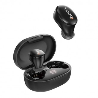 Бездротові навушники Bluetooth HOCO EW11 в кейсі чорні
Bluetooth-навушники HOCO . . фото 3