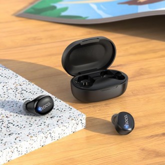 Бездротові навушники Bluetooth HOCO EW11 в кейсі чорні
Bluetooth-навушники HOCO . . фото 6