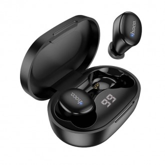 Бездротові навушники Bluetooth HOCO EW11 в кейсі чорні
Bluetooth-навушники HOCO . . фото 4