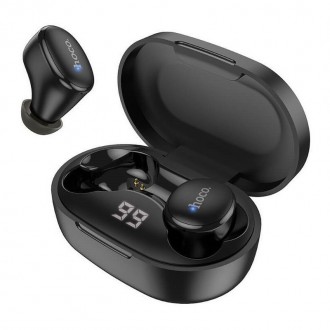 Бездротові навушники Bluetooth HOCO EW11 в кейсі чорні
Bluetooth-навушники HOCO . . фото 2