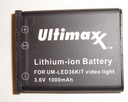 Накамерне світло Ultimaxx Universal 36 LED Light with Mounting Bracket for Digit. . фото 7