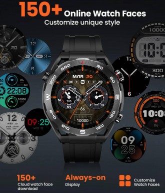 Розумний годинник Haylou Watch R8 легко адаптується до всіх аспектів вашого спос. . фото 6