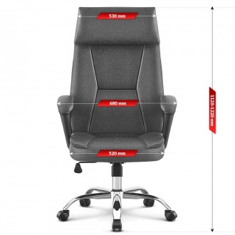 Офісне крісло Hell's HC- 1023 - це крісло для людей, які цінують оригінальний і . . фото 7