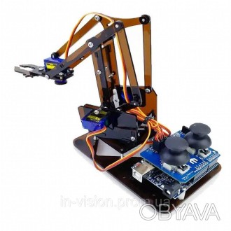 Механический робот-манипулятор GV - это проект, который вы можете создать своими. . фото 1