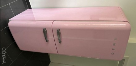 Холодильник Smeg Retro Pink Cadillac. По стану майже новий. 2015р, повністю робо. . фото 4