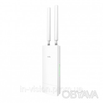 Зовнішній WiFi Mesh 4G LTE Cat.4 маршрутизатор; вбудований модем 4G LTE зі швидк. . фото 1