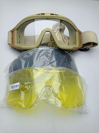Тактичні окуляри-маска. Окуляри тактичні призначені для використання в особливих. . фото 2