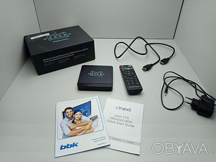 iNeXT TV5 MEGOGO BOX – медиаплеер компактных габаритов, с богатым функционалом, . . фото 1