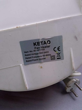 Тепловентилятор підлоговий нагрівач дуйка KETAO C 54633 є якісним і надійним теп. . фото 6