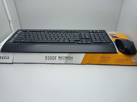 беспроводные клавиатура и мышь, интерфейс USB, для настольного компьютера, класс. . фото 5