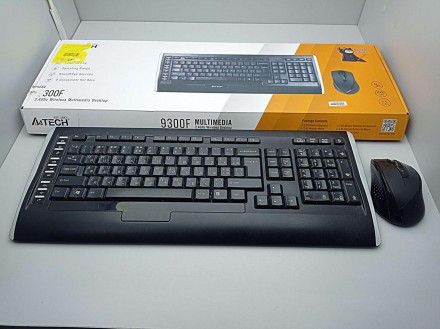 беспроводные клавиатура и мышь, интерфейс USB, для настольного компьютера, класс. . фото 4
