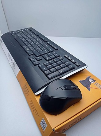 беспроводные клавиатура и мышь, интерфейс USB, для настольного компьютера, класс. . фото 7