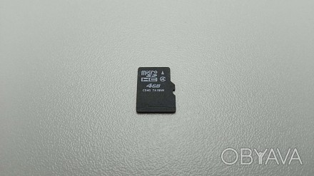 MicroSD 4Gb — компактний електронний запам'ятовувальний пристрій, який використо. . фото 1