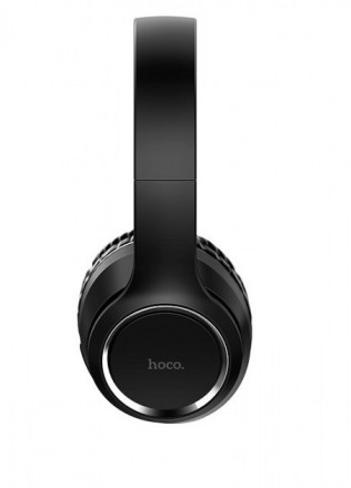 Бездротові Bluetooth-навушники HOCO Journey Hi-Res W28 BlackБездротові навушники. . фото 4