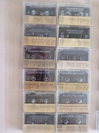 Весь Высоцкий, 30 аудиокассет. . фото 6