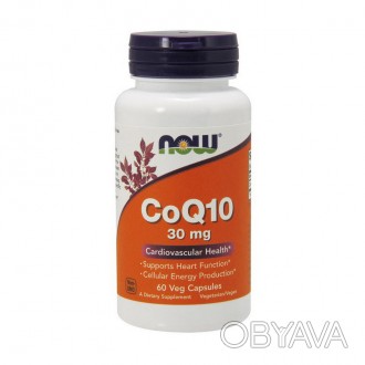 CoQ10 30 mg (60 veg caps) от производителя в СШАCoQ10 30 mg (60 veg caps) – это . . фото 1