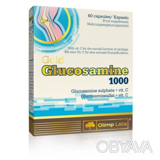 Gold Glucosamine 1000 (60 капсул) - природное средство для здоровых суставовGold. . фото 1