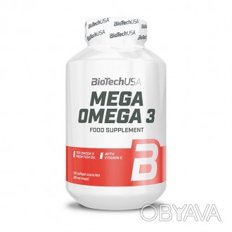 Mega Omega 3 (180 капсул)Получите максимальную пользу для вашего здоровья с Mega. . фото 1