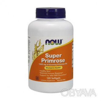Super Primrose 1300 мг масла вечерней примулы (120 капсул)Super Primrose 1300 мг. . фото 1
