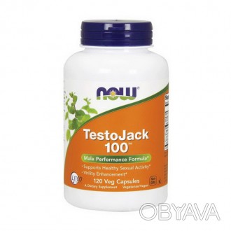 Testo Jack 100 (120 veg caps) - мощный препарат для поддержки мужского здоровья . . фото 1