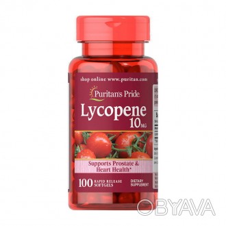 Коротко о товаре:Lycopene 10 mg (100 softgels)Ищете натуральное дополнение к рац. . фото 1