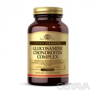 Glucosamine Chondroitin Complex (75 tabs) – комплекс для поддержки суставовGluco. . фото 1