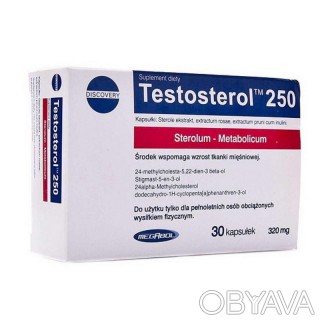 Testosterol 250 (30 капсул) из ПольшиTestosterol 250 - это добавка креатин, кото. . фото 1