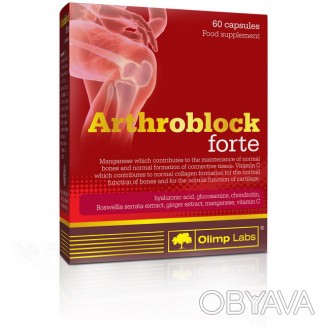 Arthroblock Forte (60 капсул) — эффективная поддержка суставов из ПольшиArthrobl. . фото 1