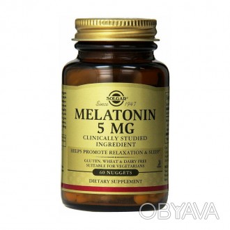 Melatonin 5 mg (60 nuggets) из СШАЕсли вы испытываете трудности с засыпанием и н. . фото 1