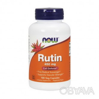  Rutin 450 mg (100 veg caps), производство США Описание товара Rutin 450 mg (100. . фото 1