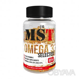 Omega 3 Selected (110 softgels): полезный комплекс для здоровьяOmega 3 Selected . . фото 1