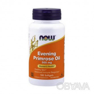  Evening Primrose Oil 500 mg (100 softgels) – натуральный источник здоровья! Хот. . фото 1