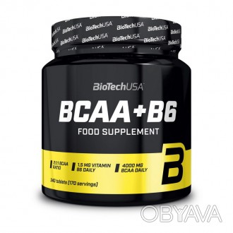 BCAA + B6 (340 tabs) от производителя из ВенгрииПочему стоит купить BCAA + B6 в . . фото 1