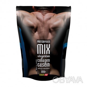 Protein Power MIX (1 kg, шоколад-кокос) - высококачественный протеин от украинск. . фото 1