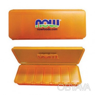 NOW Pillbox (orange) - удобный и стильный аксессуар для хранения таблеток
В этом. . фото 1