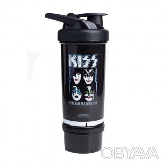Бутылка SmartShake Revive Rockband KISS (750 мл) – стильный аксессуар и практичн. . фото 1