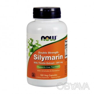 Silymarin 300 мг удвоенной силы (100 растительных капсул) Silymarin 300 мг doubl. . фото 1
