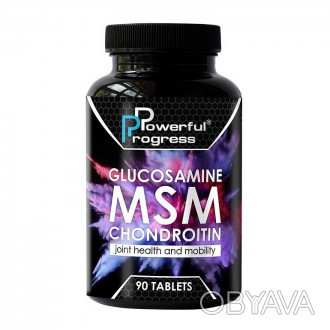 Glucosamine-Chondroitin + MSM (90 tab) - натуральный комплекс для суставовВажные. . фото 1