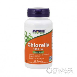Chlorella 1000 mg (60 tab)Chlorella 1000 mg (60 tab) - это превосходный продукт,. . фото 1